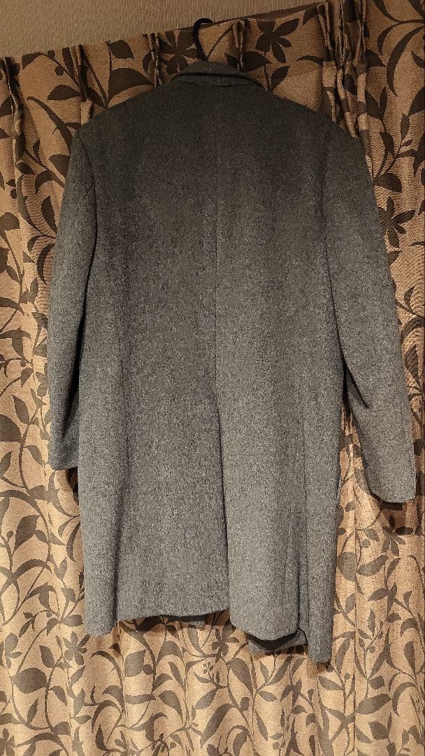 クリスチャン・アルマーニ カシミヤコート Lサイズ グレー