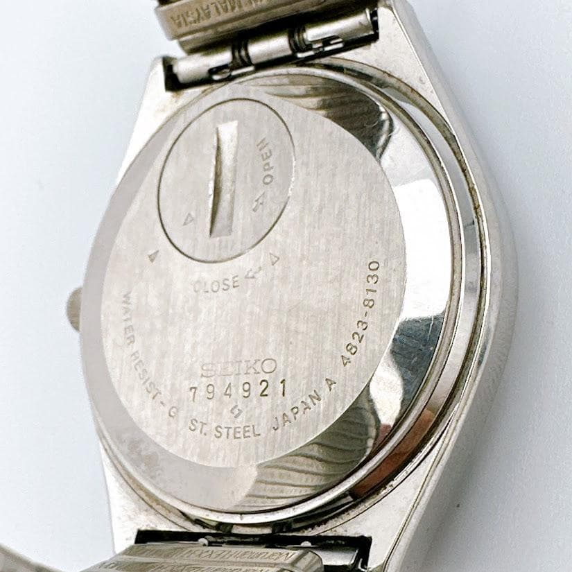 セイコー キングクォーツ ヴィンテージ メンズ腕時計 デイデイト 動作良好