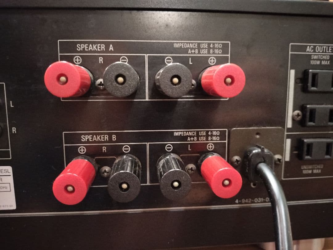 希少 SONY プリメインアンプ　TA-F333 ESL 通電、音出しOK