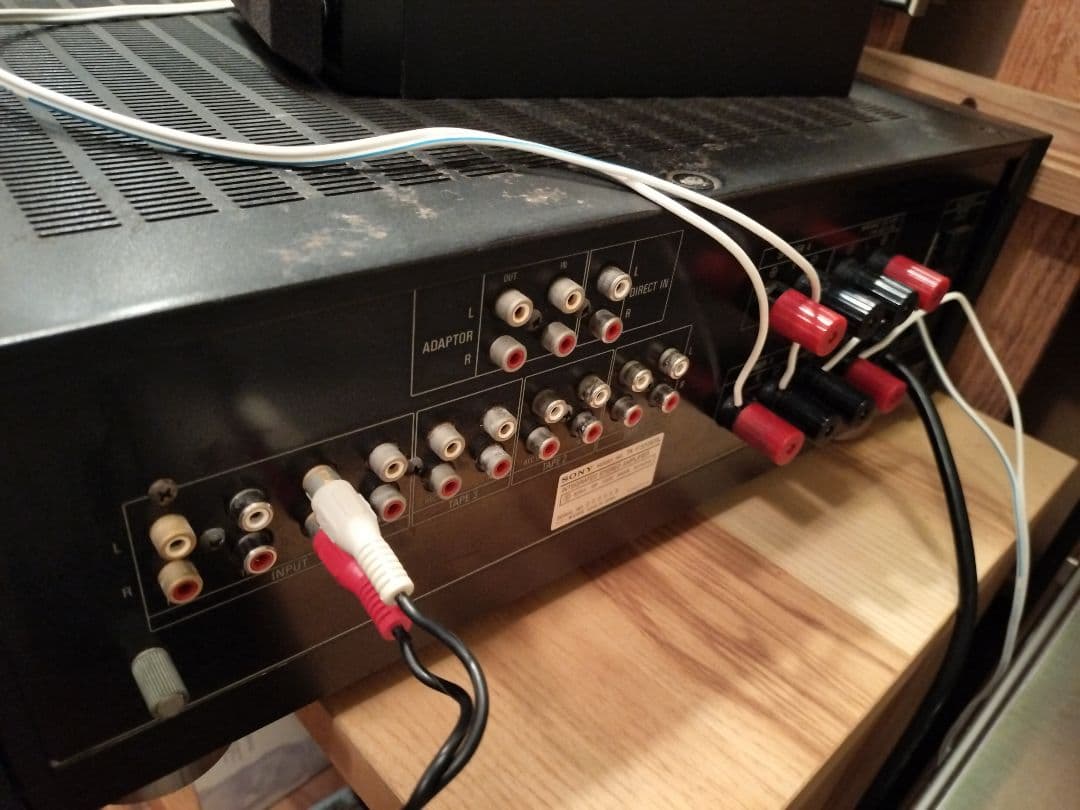 希少 SONY プリメインアンプ　TA-F333 ESL 通電、音出しOK