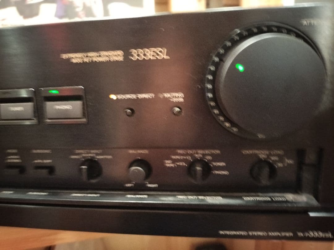 希少 SONY プリメインアンプ　TA-F333 ESL 通電、音出しOK