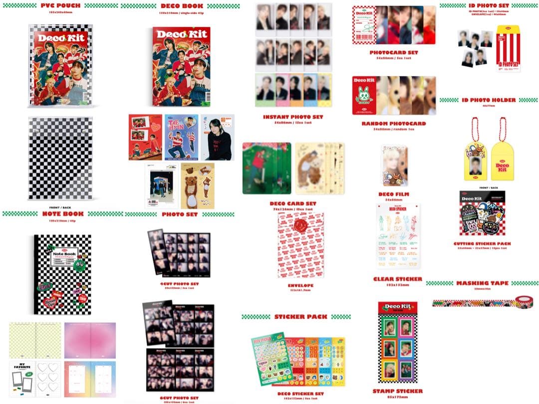 TXT 2022 DECO KIT デコキット トレカ ボムギュ