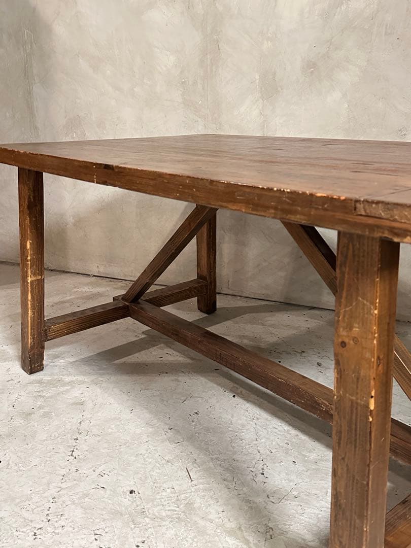 【SHARED CLOSET 】古材　ビンテージ　ダイニングテーブル
