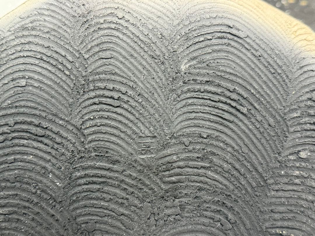 坂田甚内作　黒陶金彩　ハート型皿4点　送料込み250606