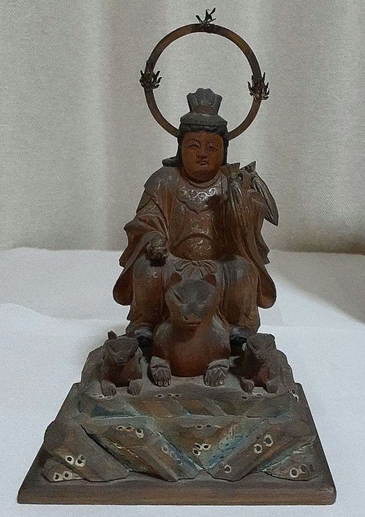 荼枳尼天尊　仏像　厨子