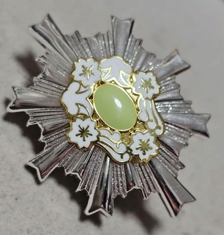 第2級防衛功労章メダル本体のみタイタックのピン付き