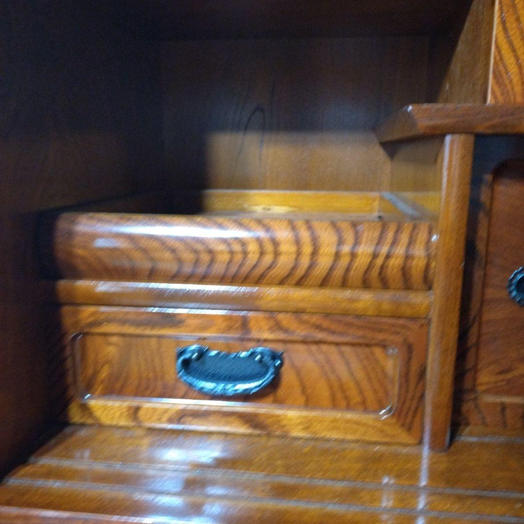 [美品/欠損なし]半軒　茶箪笥　柿棚　(上部)※下部同時購入要