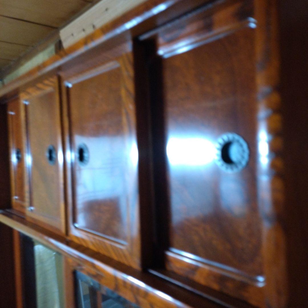 [美品/欠損なし]半軒　茶箪笥　柿棚　(上部)※下部同時購入要