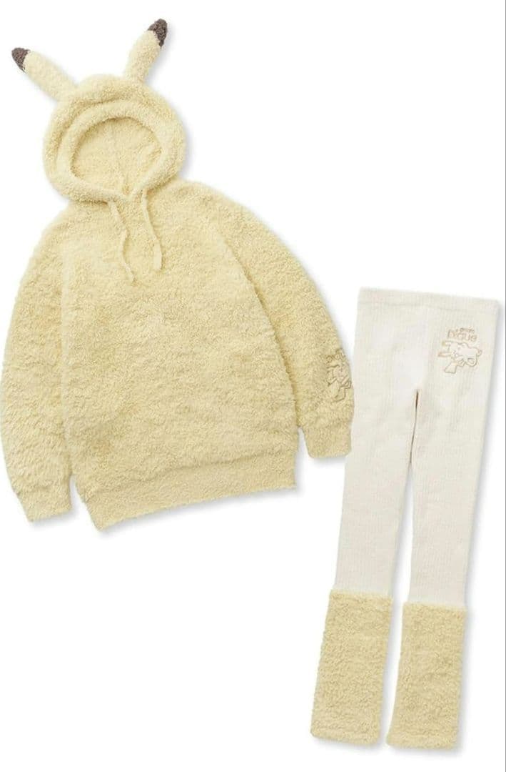 新品 ポケモン ジェラートピケ ピカチュウ レッグウォーマー セット ジェラピケ