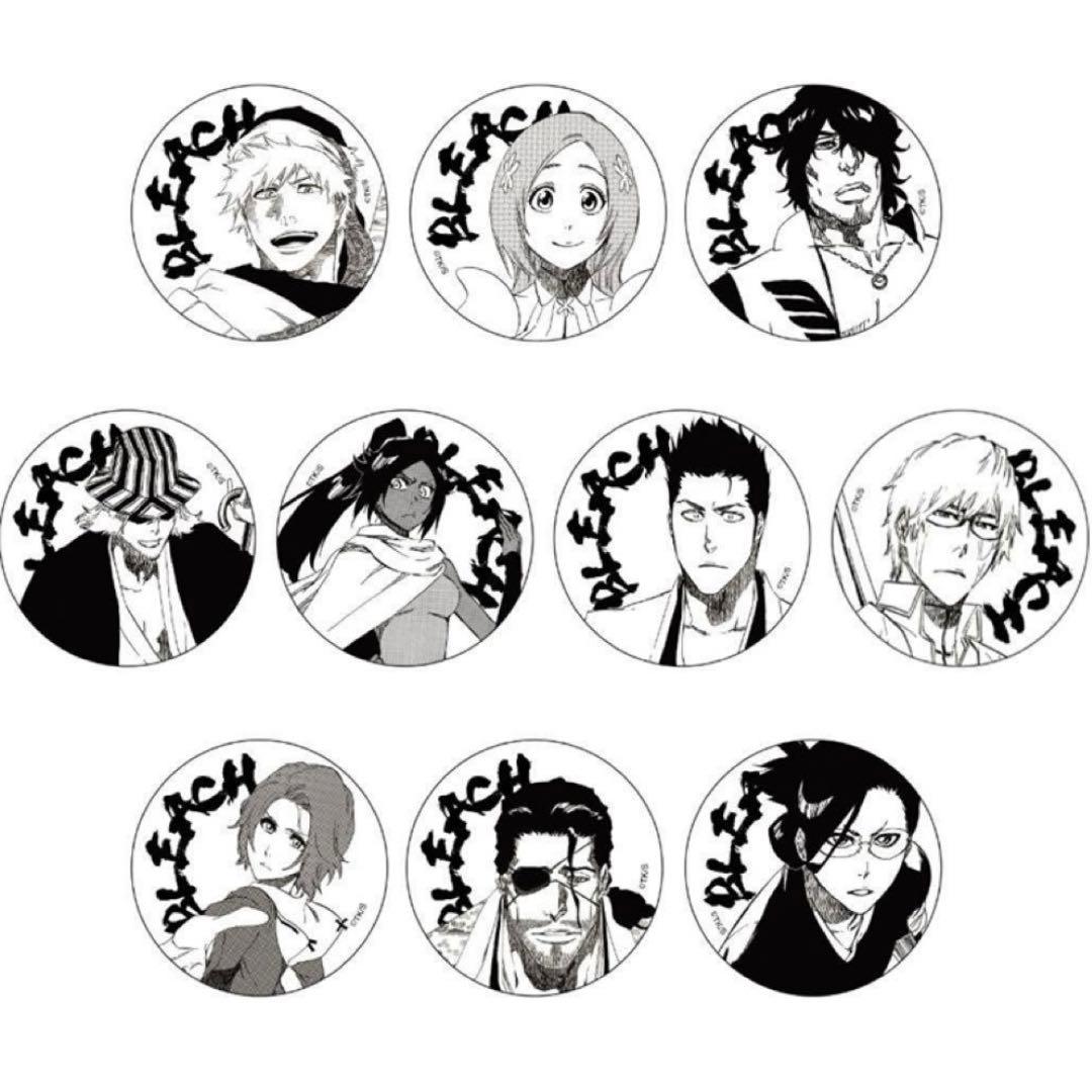 完全受注生産 週刊少年ジャンプ オールスター缶バッジ BLEACH 全種セット