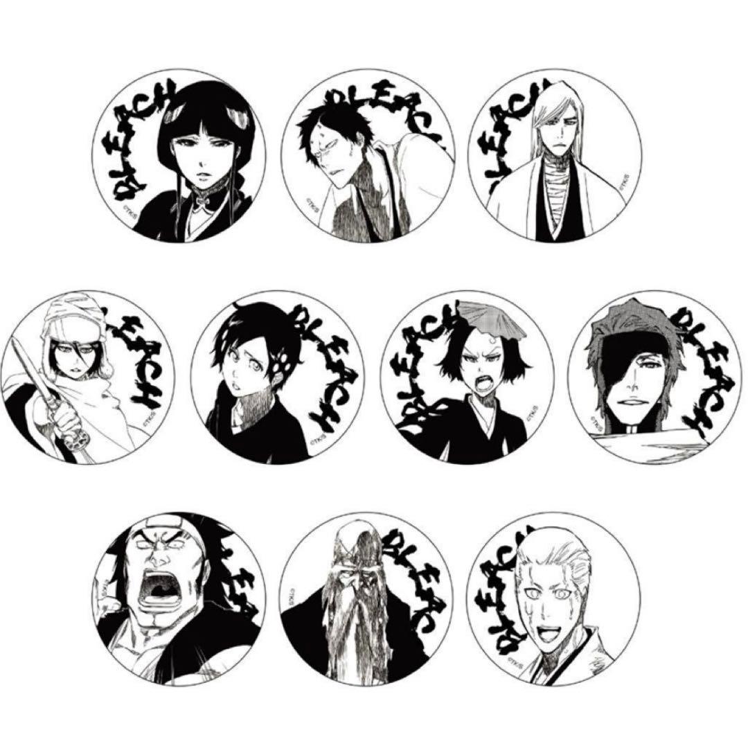 完全受注生産 週刊少年ジャンプ オールスター缶バッジ BLEACH 全種セット