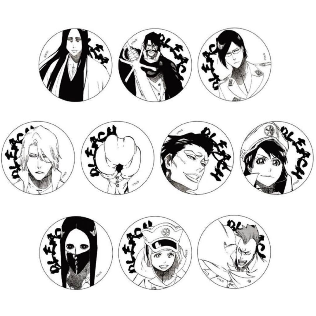 完全受注生産 週刊少年ジャンプ オールスター缶バッジ BLEACH 全種セット