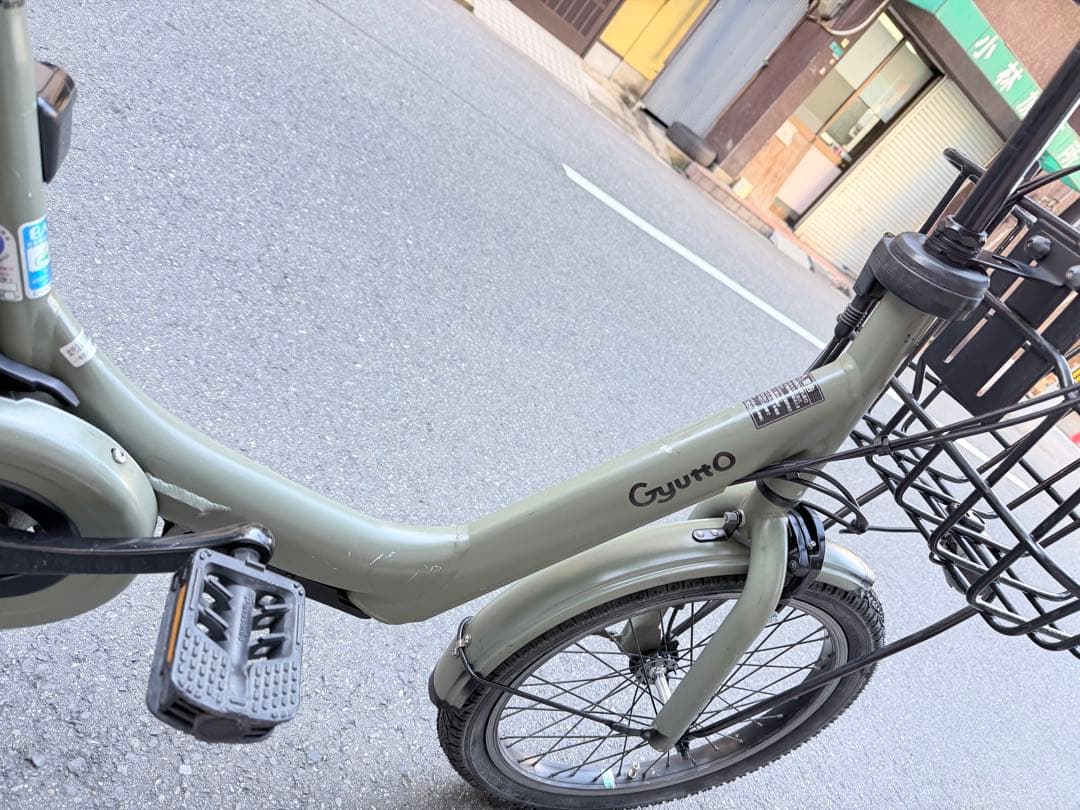 子供乗せ　パナソニック　GYUTTO 電動アシスト自転車 チャイルドシート付き