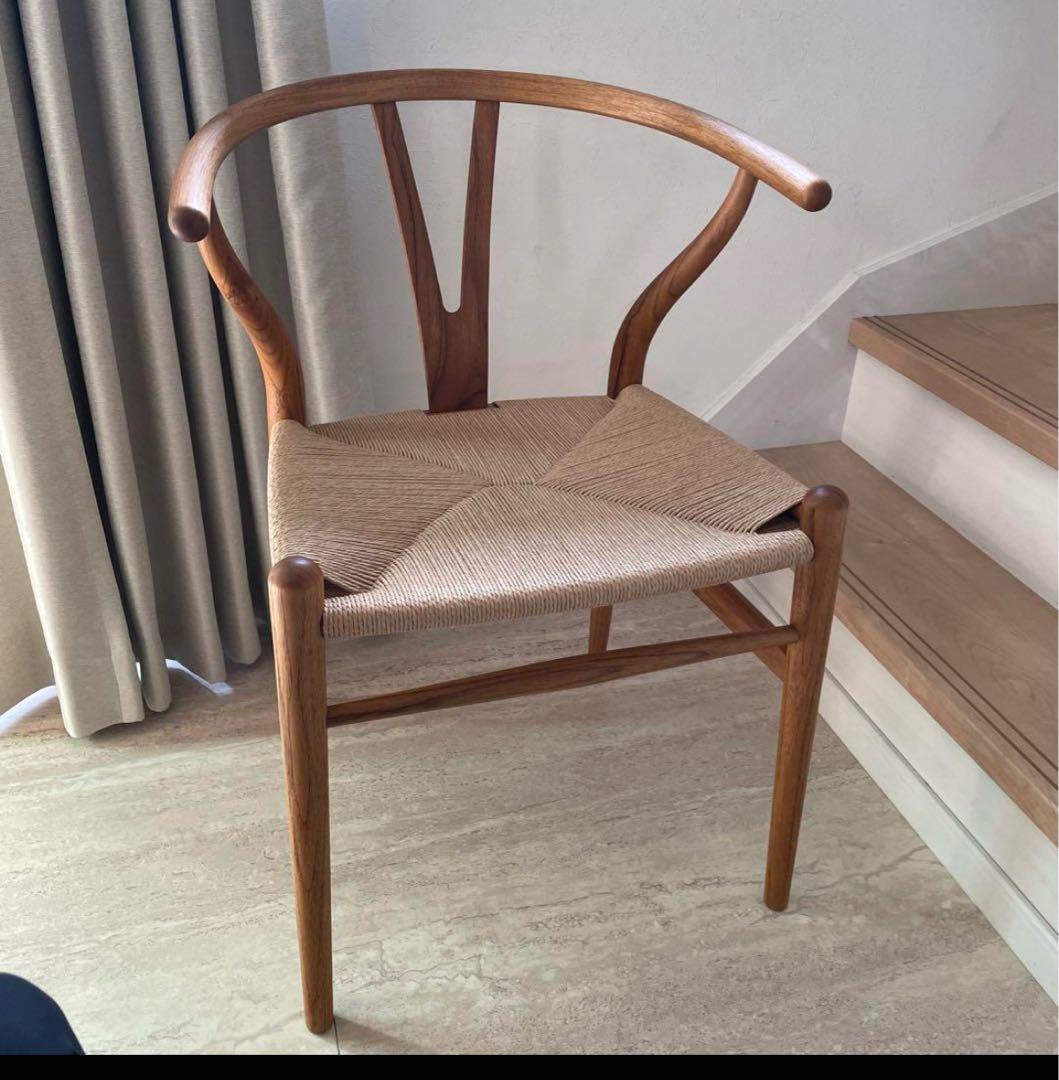 Yチェアスタイル 木製ダイニングチェア