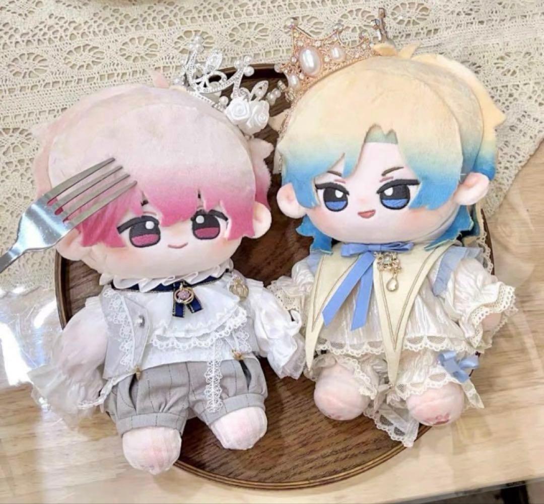 ブル―ロック　カイザー　ネス　 20cm 着せ替え ぬいぐるみ 2体セット