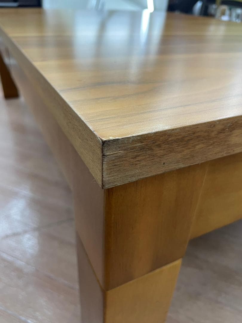 3段階 伸長式モダンデザインこたつテーブル