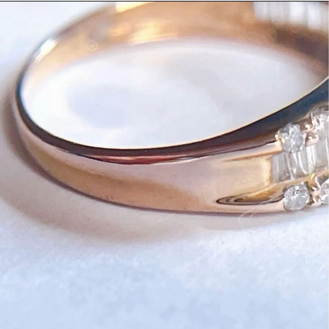 【4234】 K18PG 天然ダイヤモンド 1.00ct 11.5〜12号 鑑別