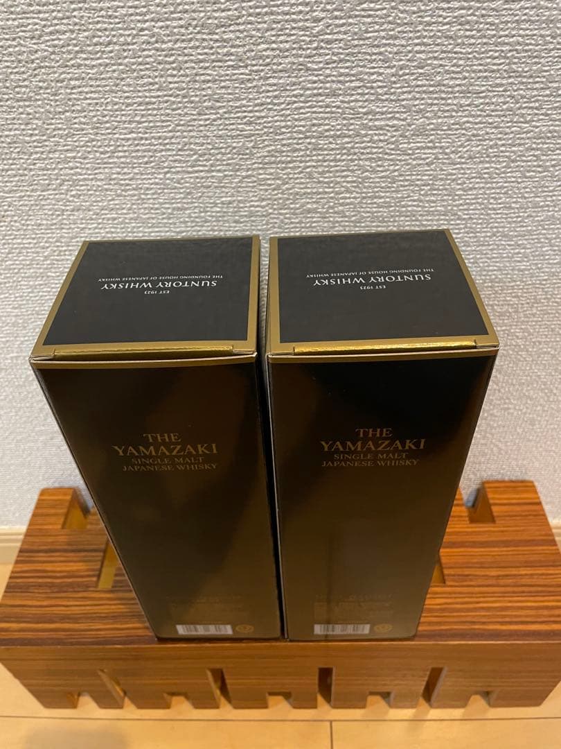 【美品】サントリー山崎18年【空箱】2枚セット