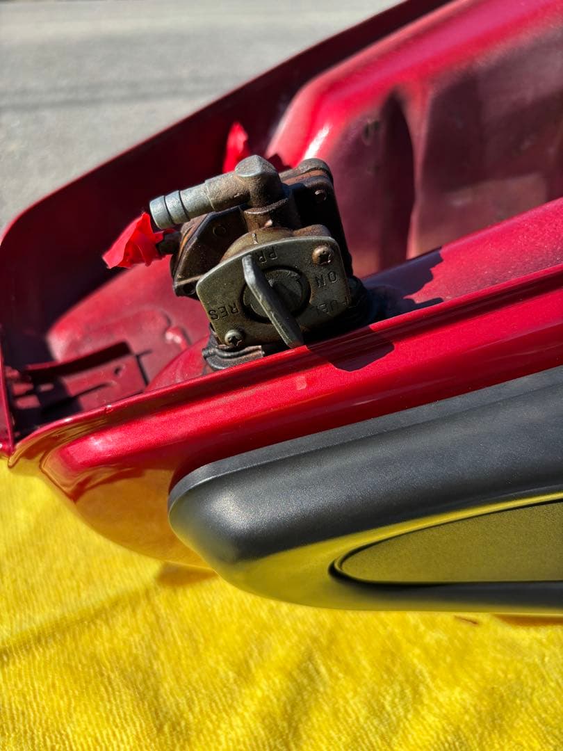 Kawasaki W650(1999)タンク　エンブレム、パット、コック、キー付