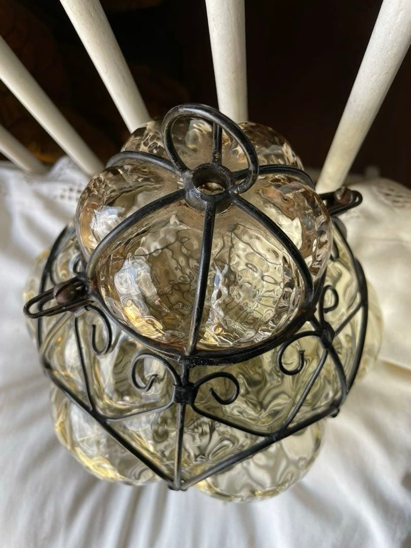 Takashiですムラーノ　ガラス　ペンダントライト　ランプ　シェード　大