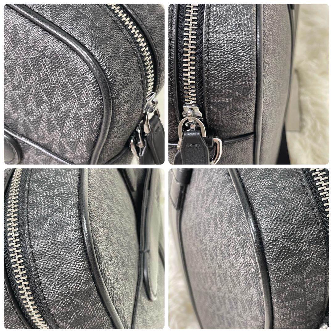 美品 MICHAEL KORS HUDSON コミューター ビジネスバッグ 黒