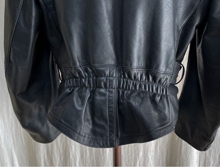 50s 60s ユーロ ヴィンテージ レザー モーターサイクルジャケット