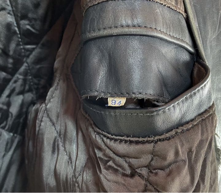 50s 60s ユーロ ヴィンテージ レザー モーターサイクルジャケット