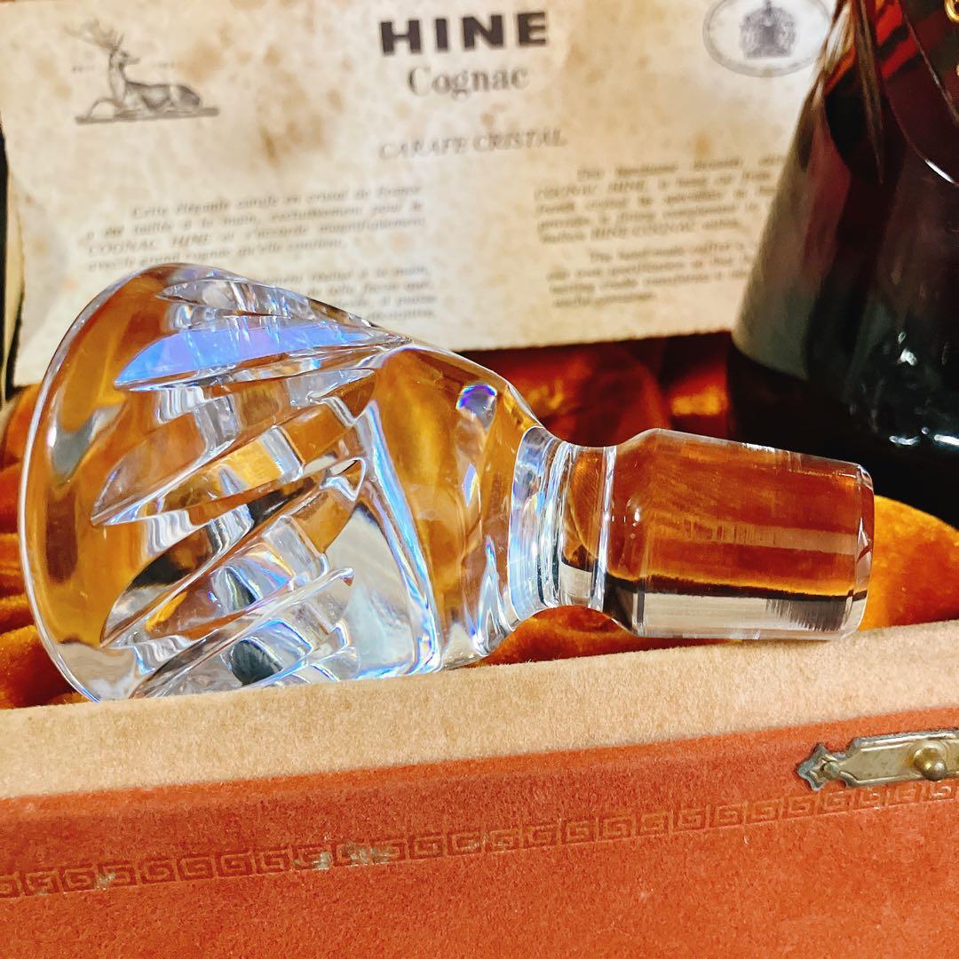 未開栓 ハイン ナポレオン カラフェ クリスタル コニャック 箱付き 替え栓付き