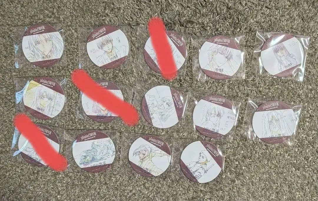 【バラ売り可】空の境界 コースター 35種類 両儀式 ufotable