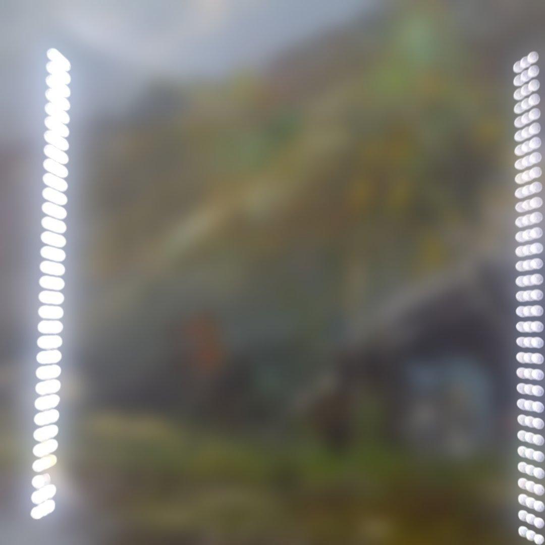 油彩肉筆画「白馬連峰」