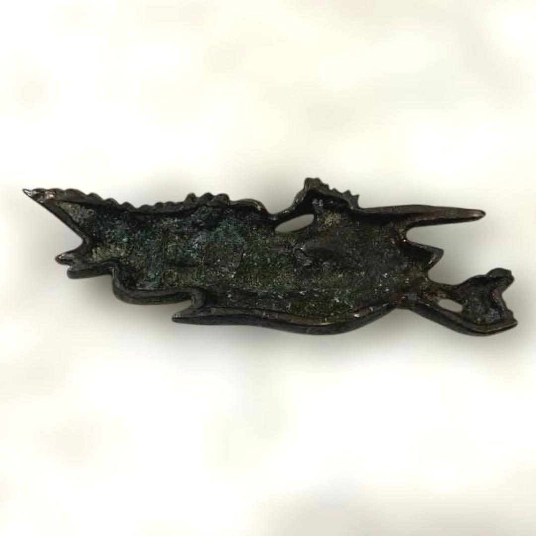 B-59 目貫　片目貫　2個セット　武具　刀装具　骨董品　時代物　美術品　工芸品