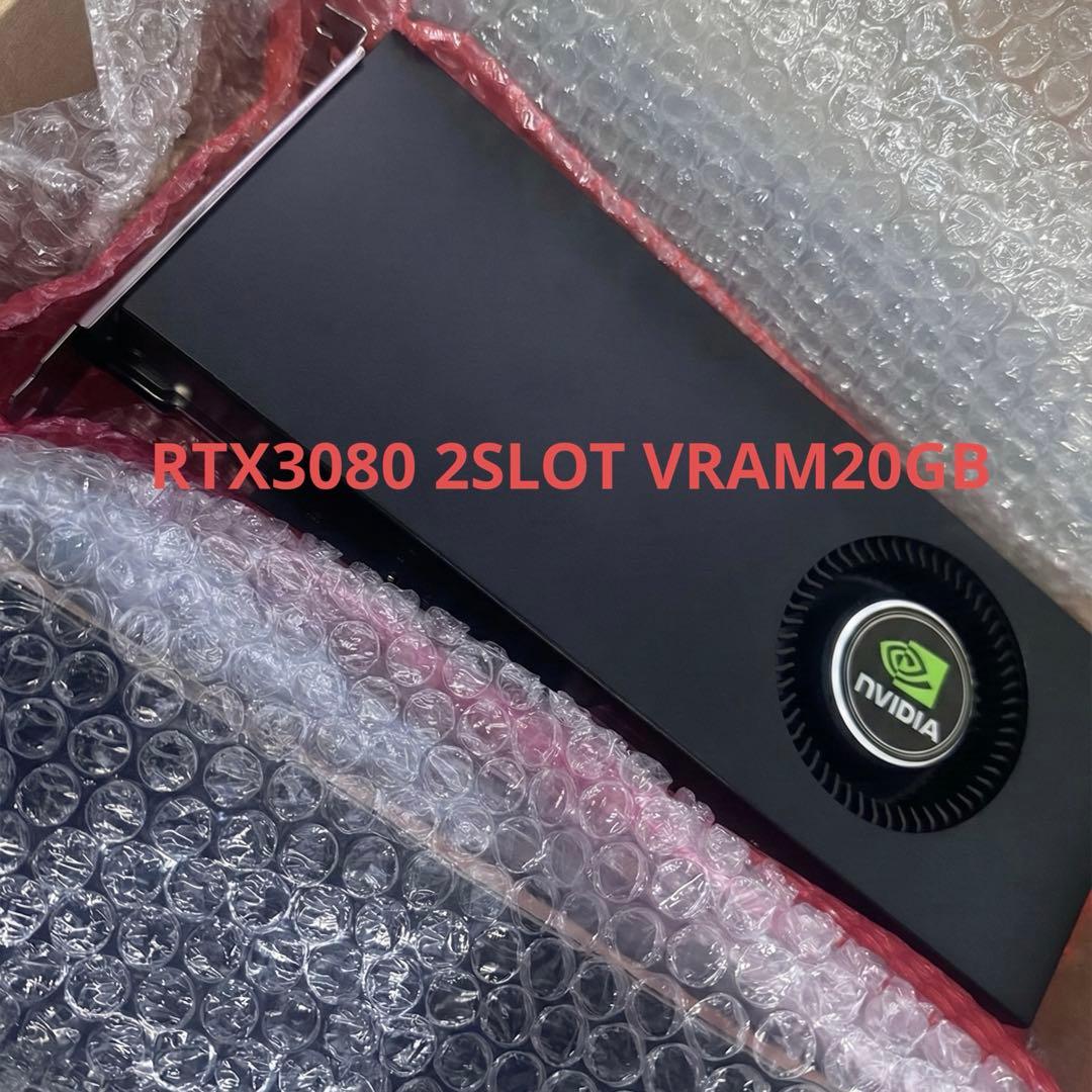 NVIDIA 2SLOT RTX3080 VRAM 20GB動作確認済