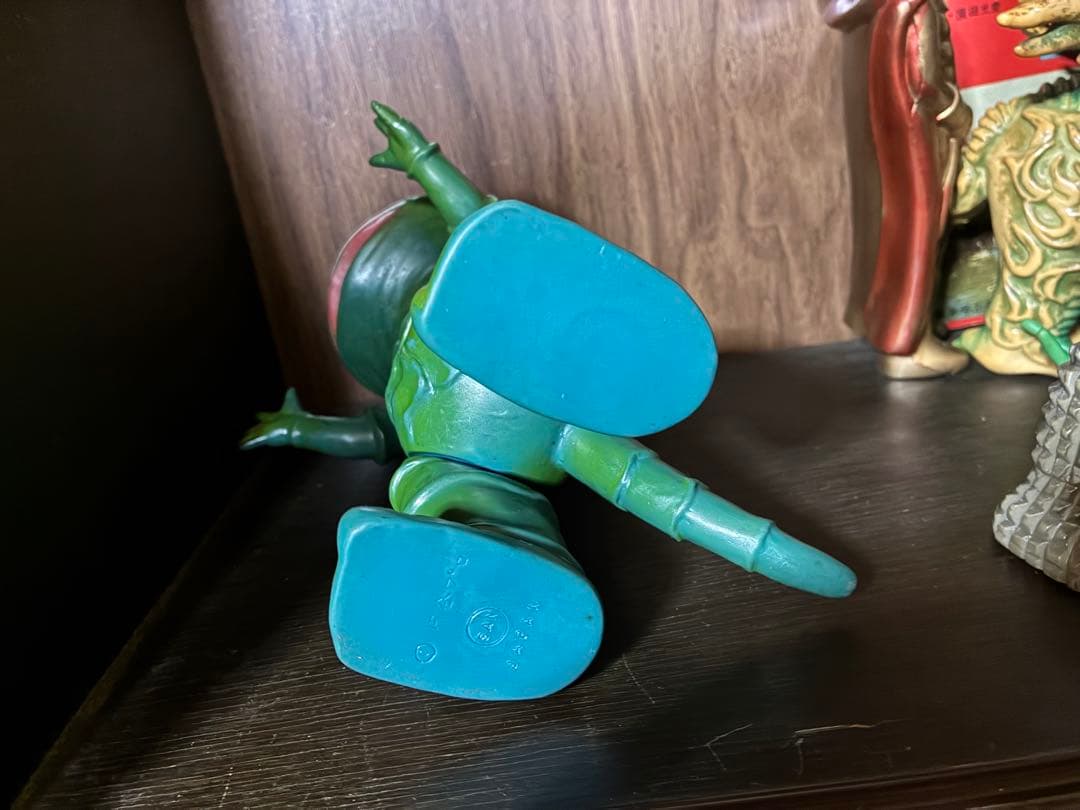 当時物　マルサン　カネゴン　ソフビ　ウルトラQ 怪獣　ブルマァク