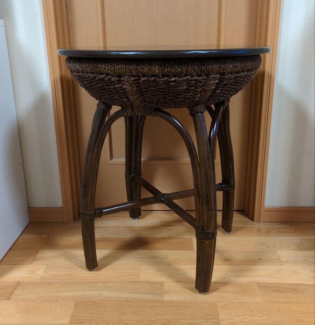 moeath様　ラタン　サイドテーブル