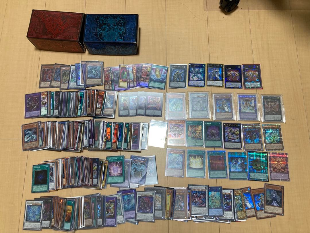 遊戯王　引退品　280枚程度　未開封box　スリーブ　まとめ売り