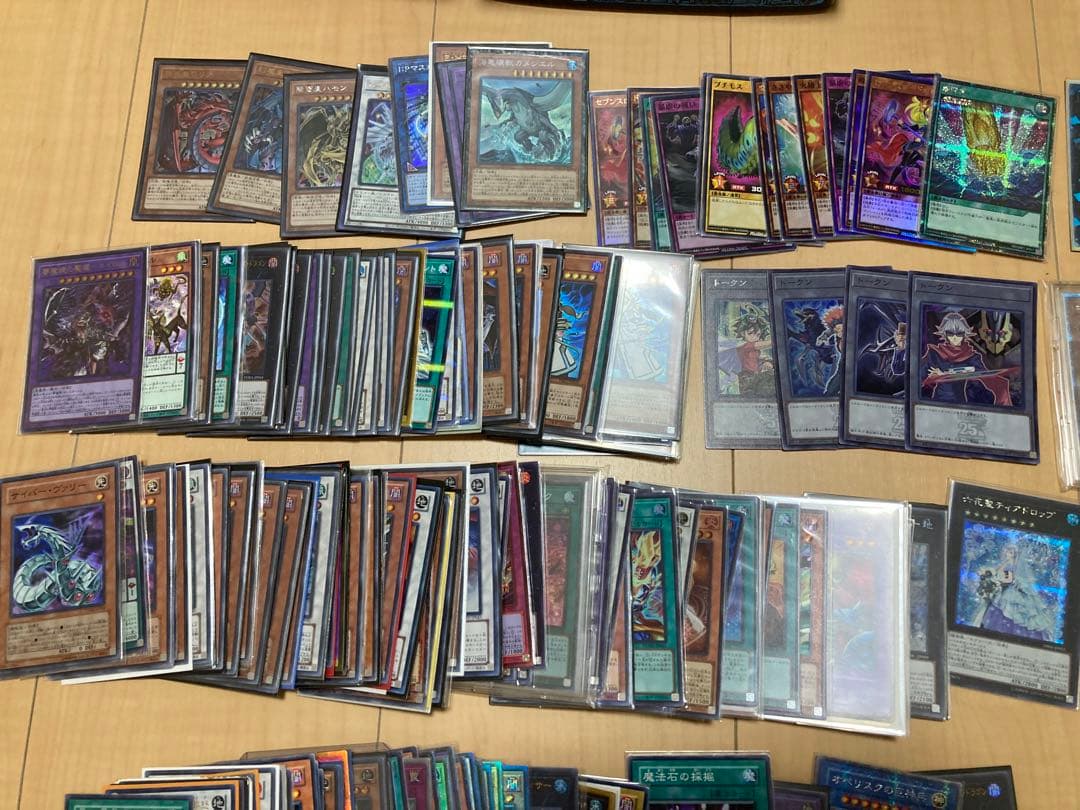 遊戯王　引退品　280枚程度　未開封box　スリーブ　まとめ売り