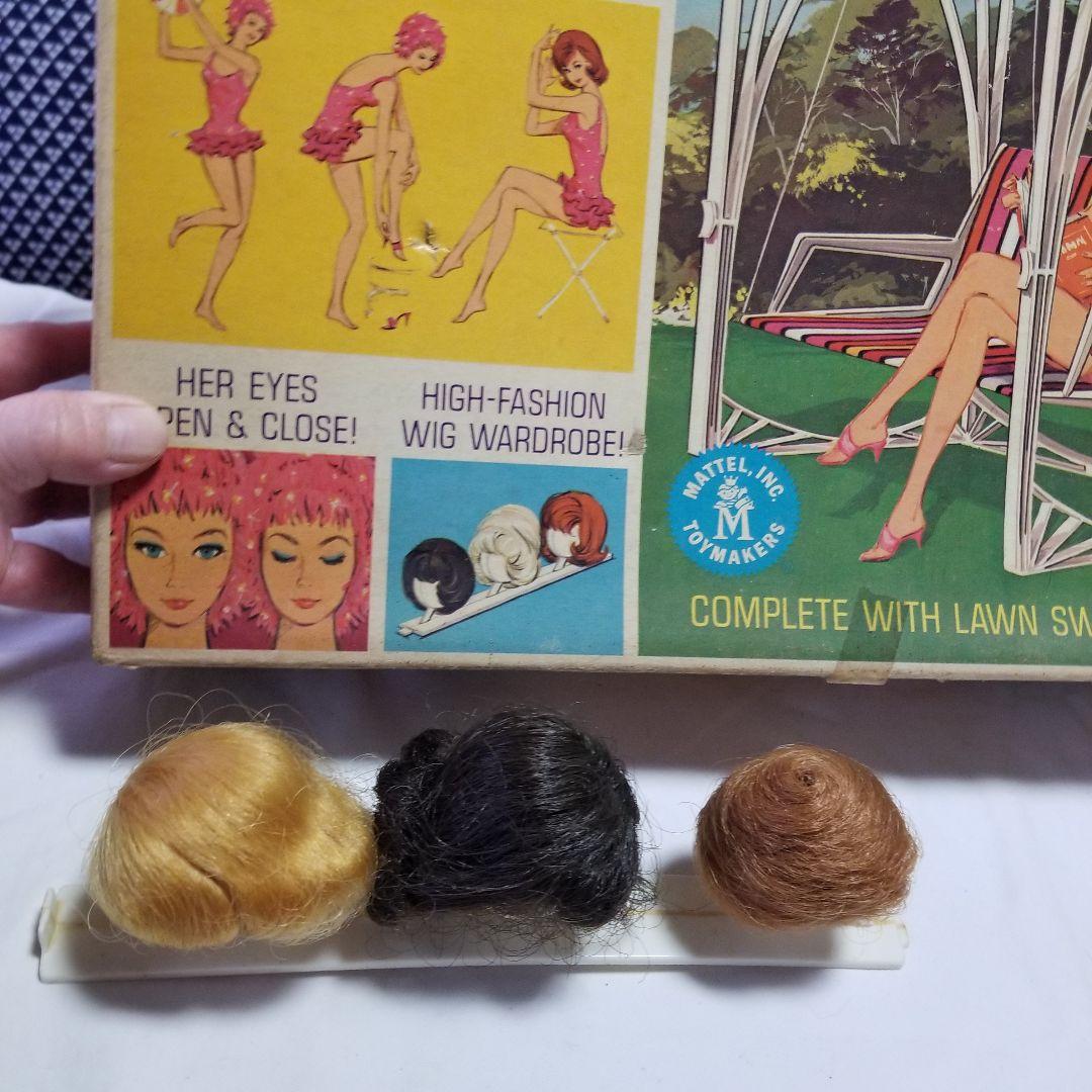 ヴィンテージ　バービー箱付きセットです。