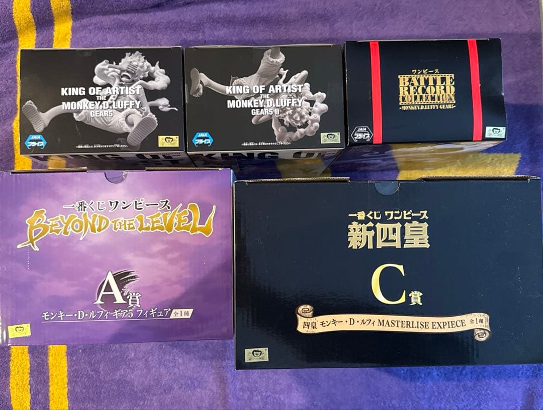 ワンピース　一番くじ プライズフィギュア　モンキー•Ｄ•ルフィ