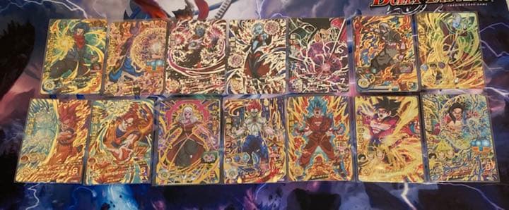 ドラゴンボールヒーローズUR14枚まとめ売り