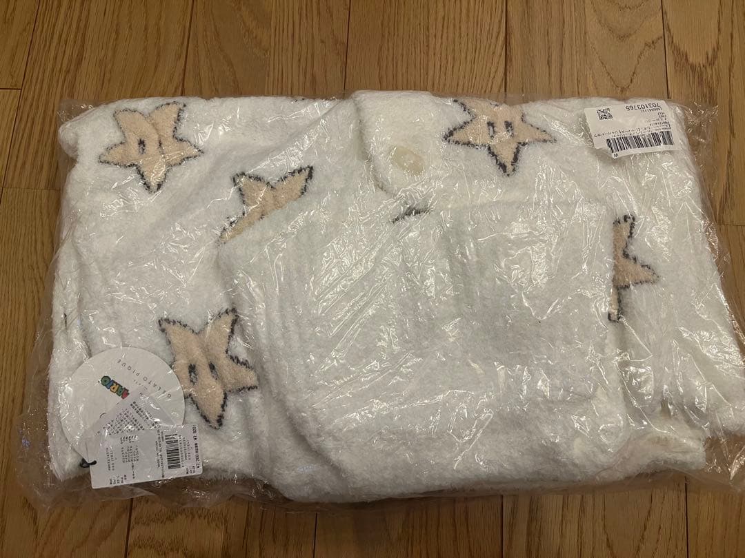 【新品未開封】ジェラートピケ　マリオ　スター　カーディガン　ジェラピケ