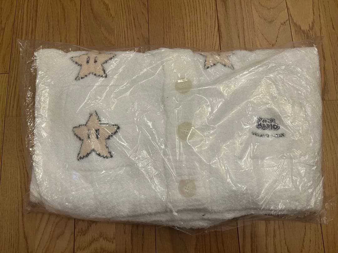 【新品未開封】ジェラートピケ　マリオ　スター　カーディガン　ジェラピケ