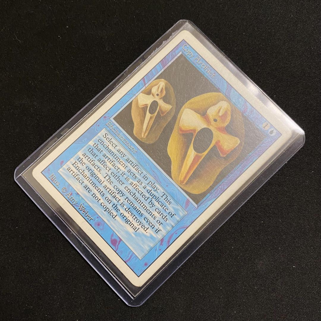 MTG　マジックザギャザリング　英語版　白枠　コピーアーティファクト　2枚セット