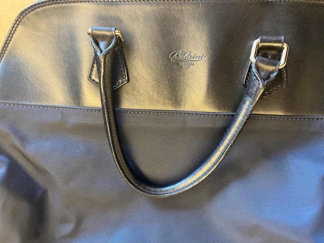 極美品！ボルドリーニセレリア×シップス リモンタナイロン ビジネスバッグ A4可