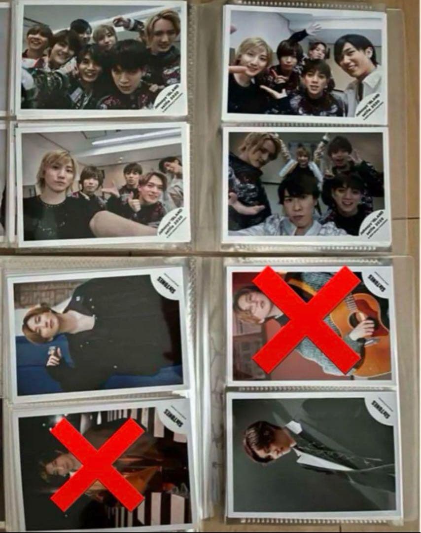 SixTONES 公式写真 オフショット セルフィ フォトセット ステージフォト