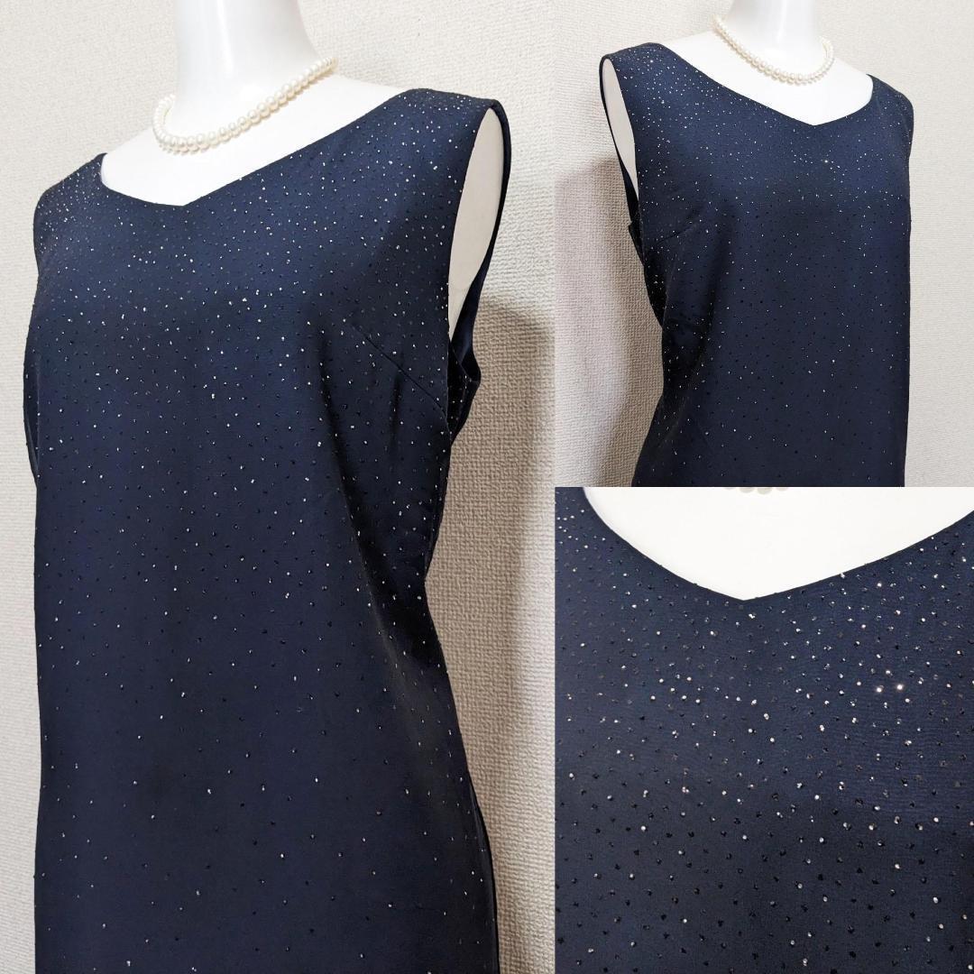 ♪当日発送可能【新品】マリココウガ　東京ソワール　11号　セレモニー　V首