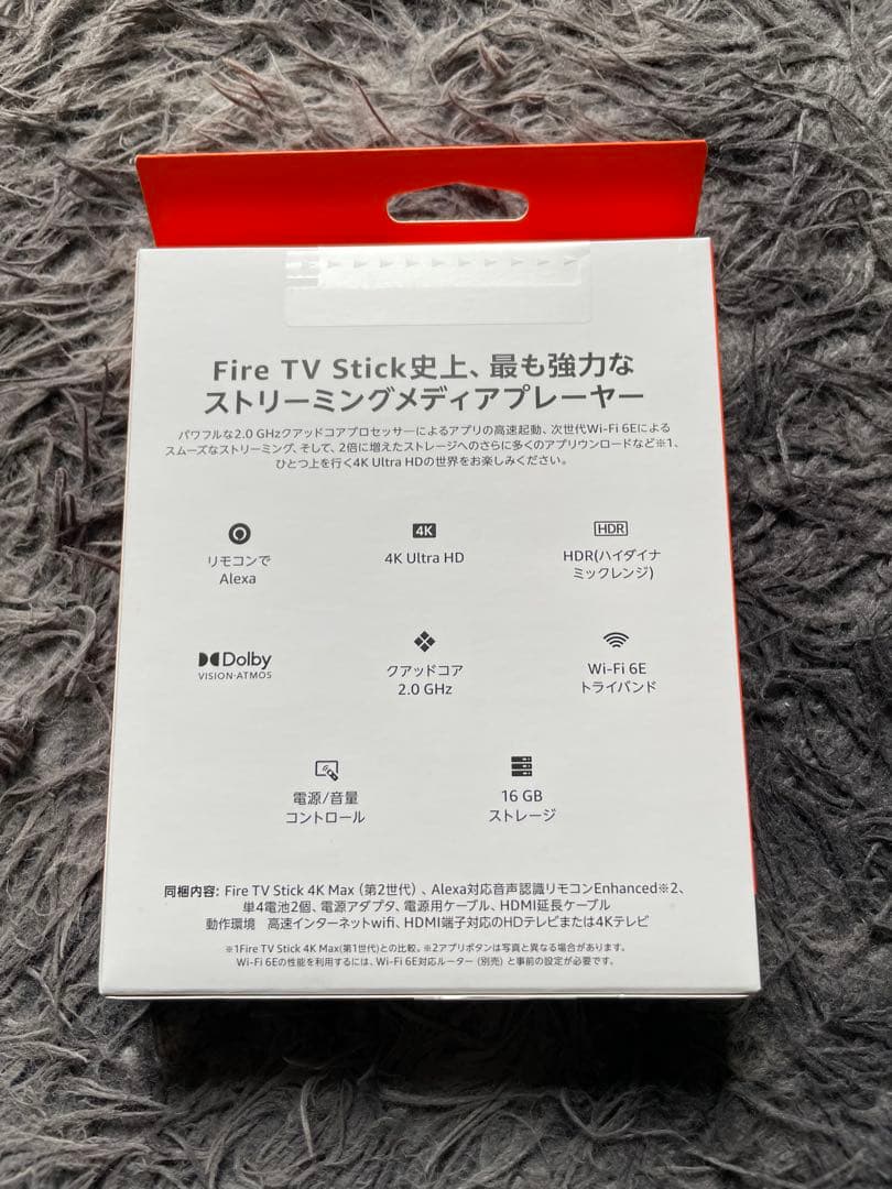 人気【新品未開封】Fire TV Stick 4K Max(第2世代) 16GB