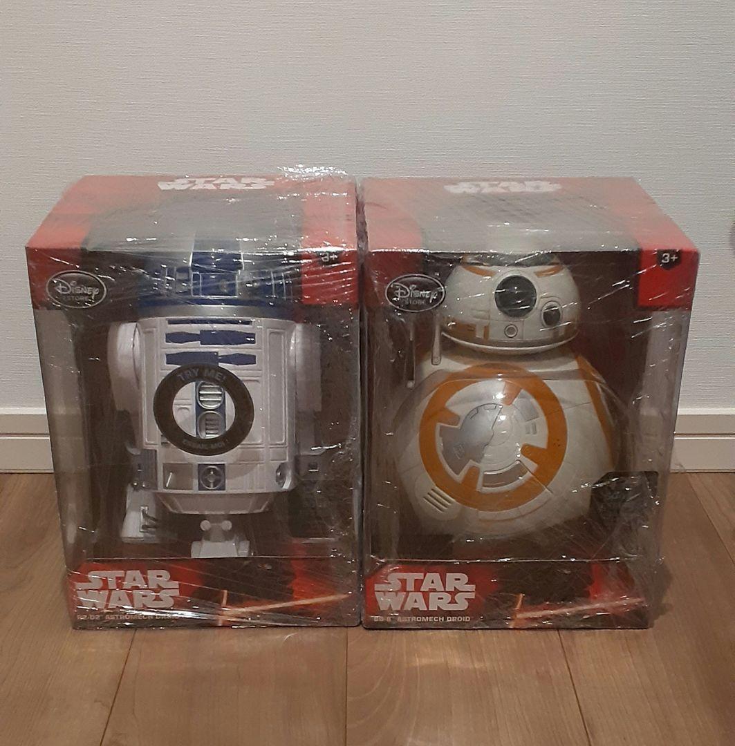 Disneyストア限定　STARWARS　R2D2＆BB-8