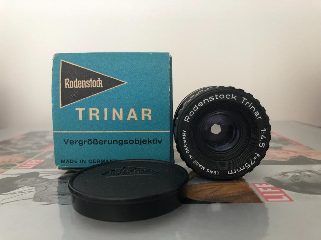 ★名門★Rodenstock Trinar 75mm F4.5 Lマウント 美品