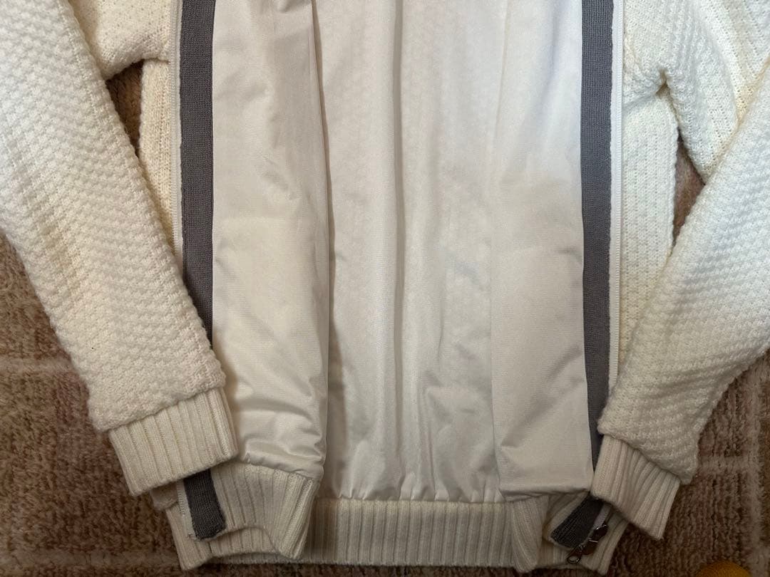 【未使用級】キャロウェイ Callaway ニット ダブルジップ ブルゾン S