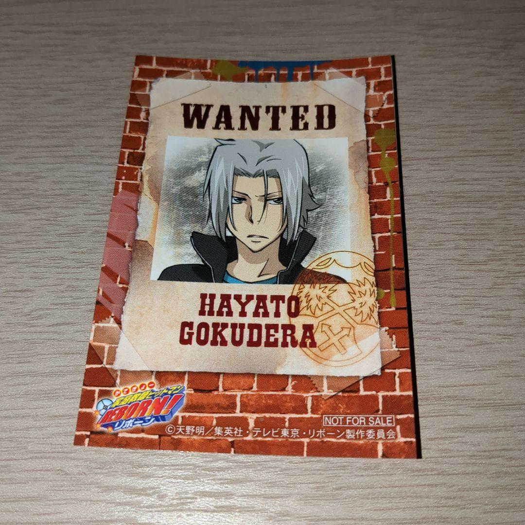 家庭教師ヒットマンREBORN!　ステッカーカードコンプセット　アニメイト特典